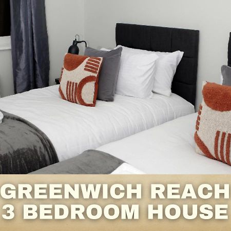 3-Bed House With Parking Near London O2 Apartment Ngoại thất bức ảnh